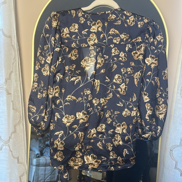 Veronica M Floral Wrap Blouse - Picture 2 of 4